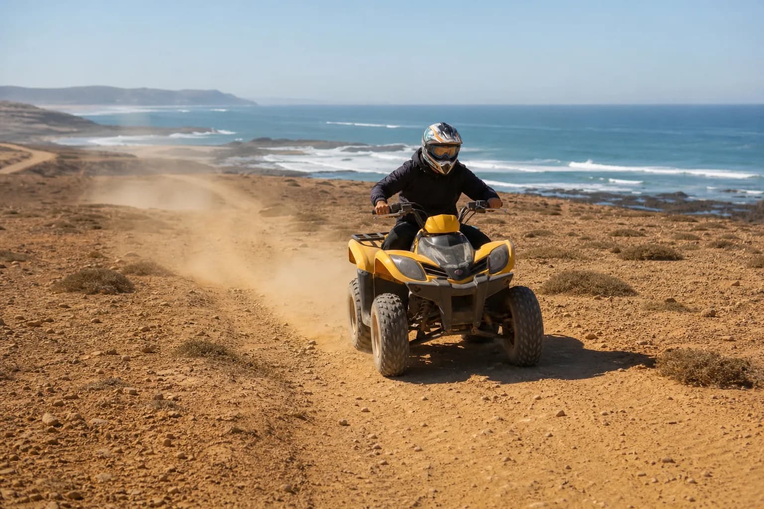 Excursion en quad dans les dunes près d’Essaouira